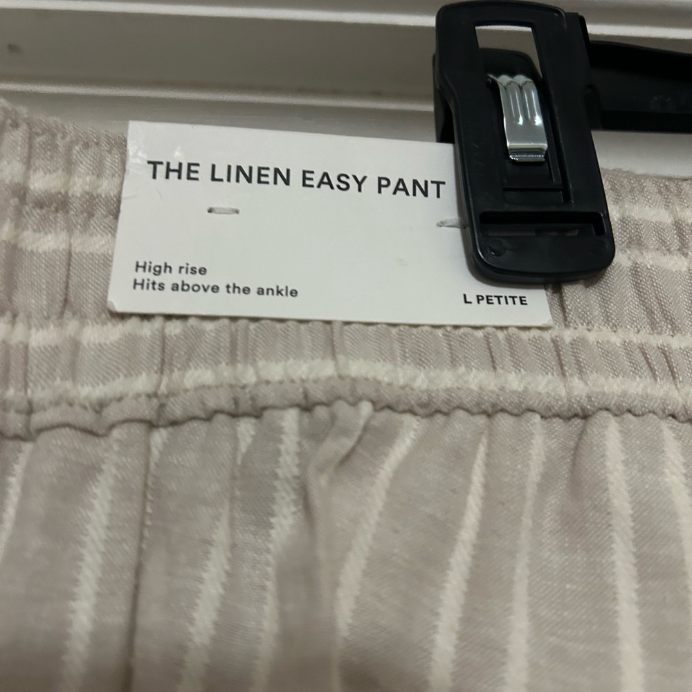 Ann Taylor Factory Linen Easy Pant - Pull On